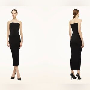 Wolford Black Strapless Dress